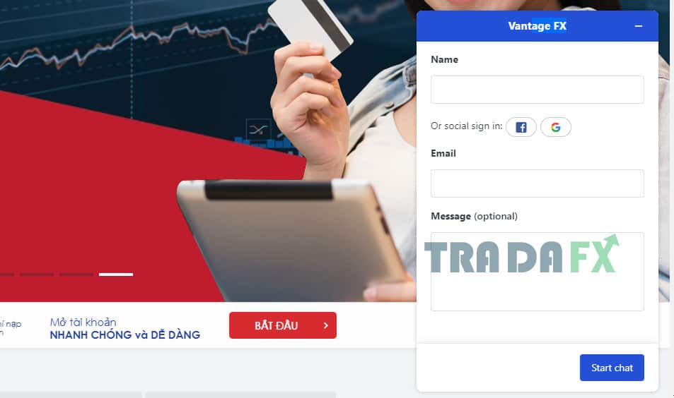 Đánh Giá Sàn VantageFX Mới Nhất 2022 | TRADAFX 44 DỊCH VỤ CHĂM SÓC KHÁCH HÀNG