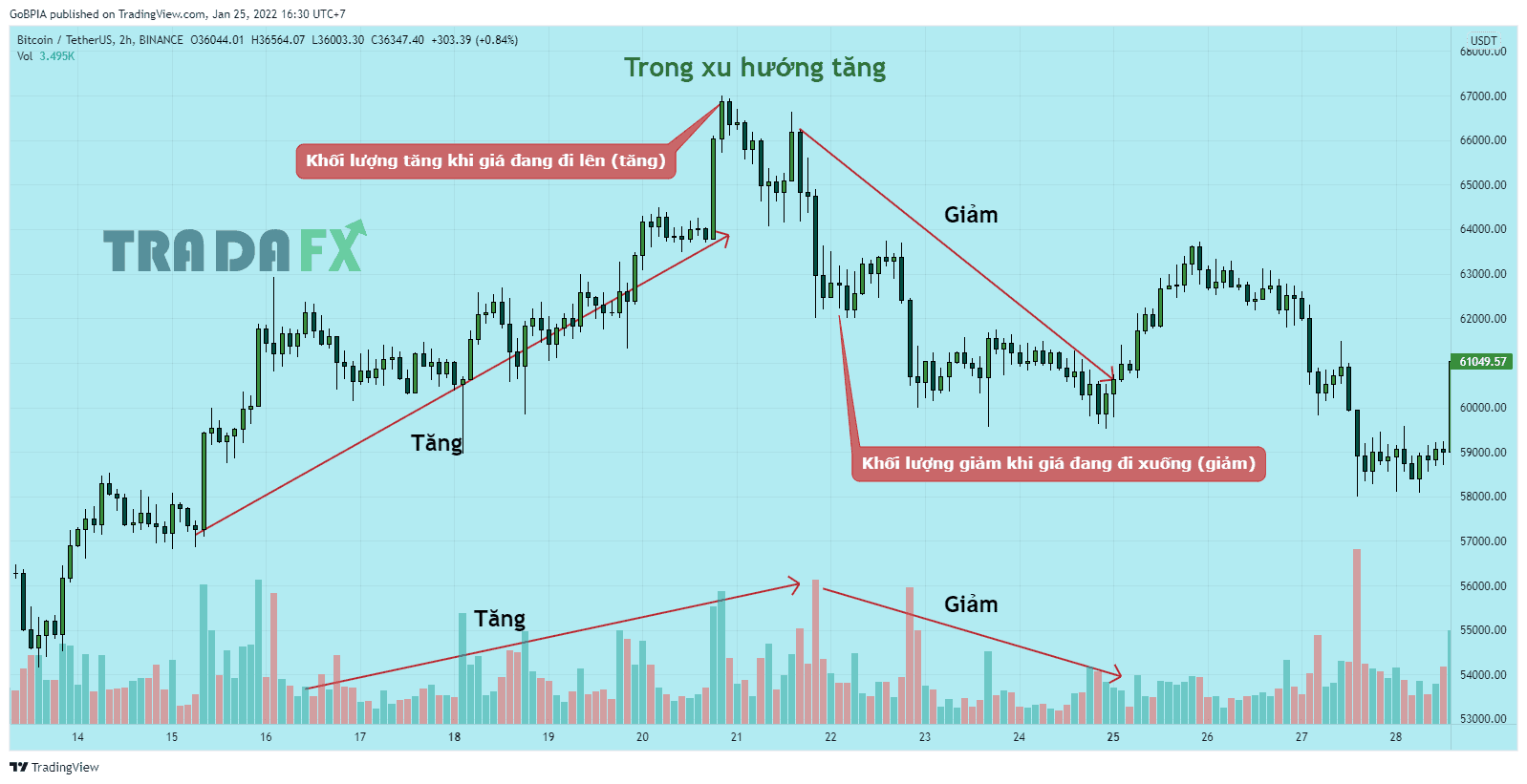 Volume Là Gì? Mối Quan Hệ Giữa Giá Và Khối Lượng Volume Giao Dịch 20 Chỉ báo Volume trong xác định xu hướng giá tăng