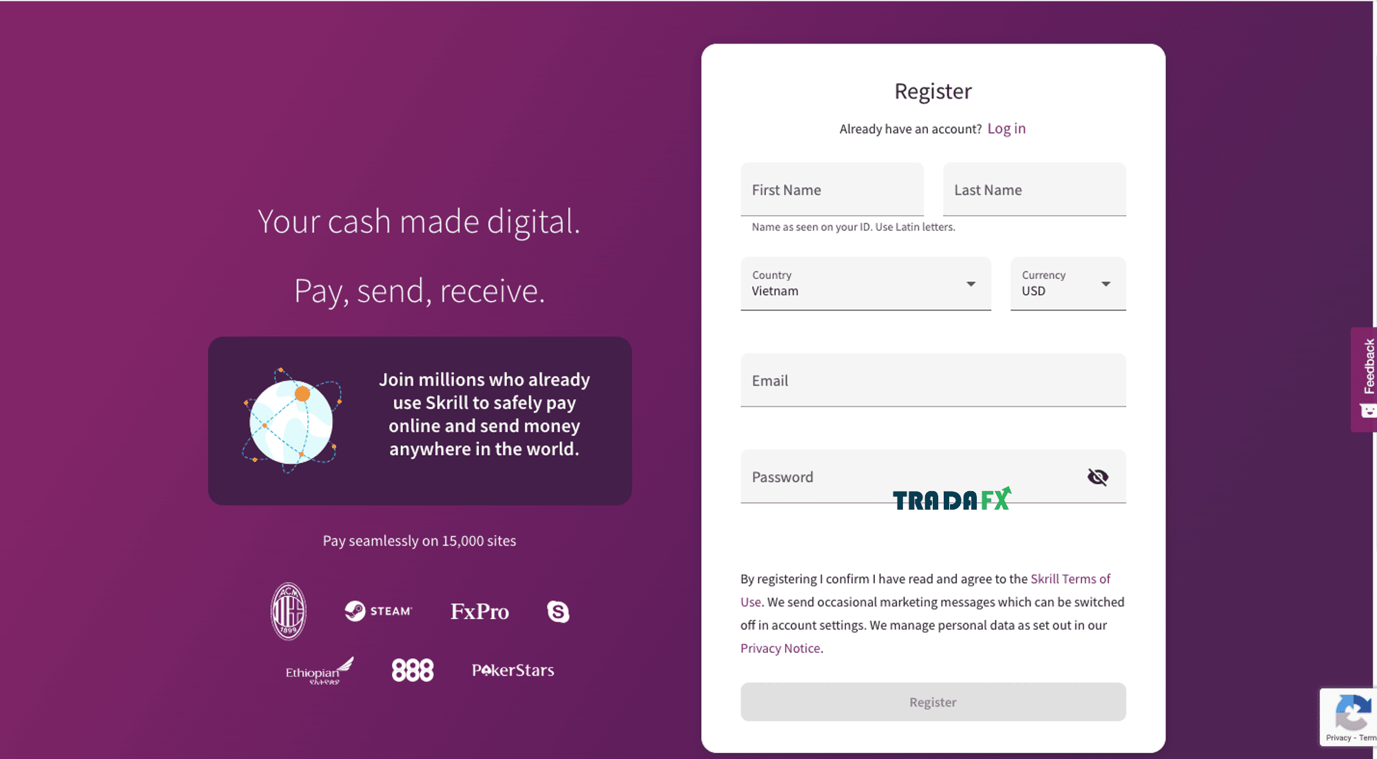 Skrill Là Gì? Đánh Giá Ví Điện Tử Thanh Toán Online An Toàn, Nhanh Chóng 18 Hướng dẫn đăng ký tài khoản Skrill