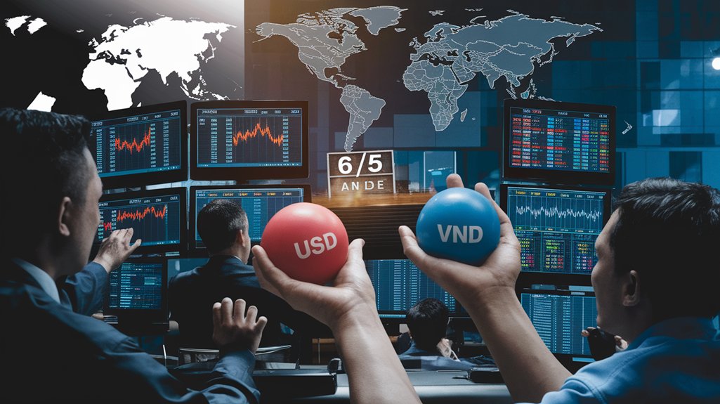 Tỷ giá hối đoái USD vào ngày 6/5: Bị áp lực nặng nề bởi những lo ngại về thuế mới 2 Biến động và áp lực tiền tệ