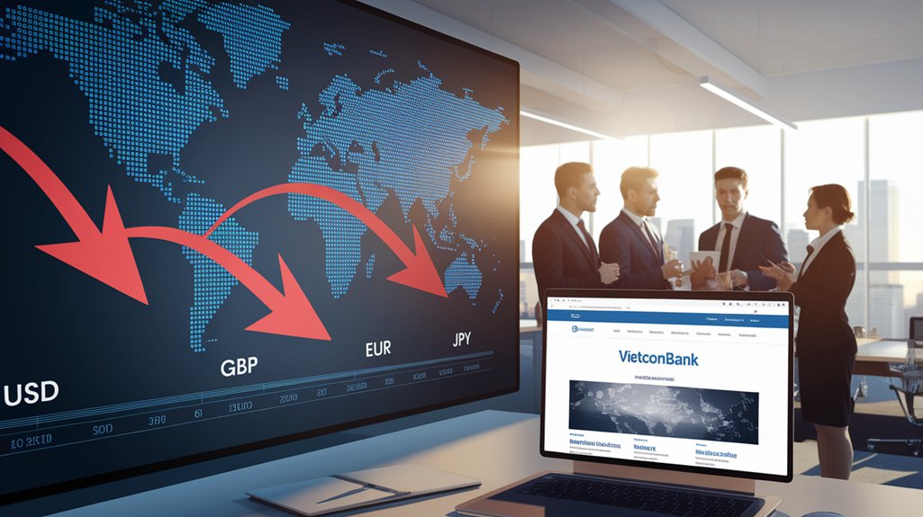 Tỷ giá Vietcombank ngày 2/5: USD đứng yên, đồng Bảng Anh, Euro, Yên Nhật đồng loạt giảm 2 cập nhật tỷ giá hối đoái việt nam